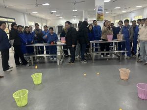 巾幗風采，樂享運動——江西制藥工會舉辦慶“三八”乒乓球定點投擲比賽